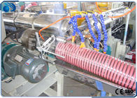Soft Spiral Reinforced Suction Hose Making Machine , Extensible Spring Hose Extrusion Line