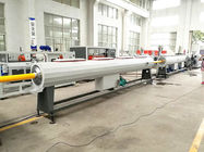 Plastic HDPE PP Water Gas Pipe Making Machine With PLC Controlling