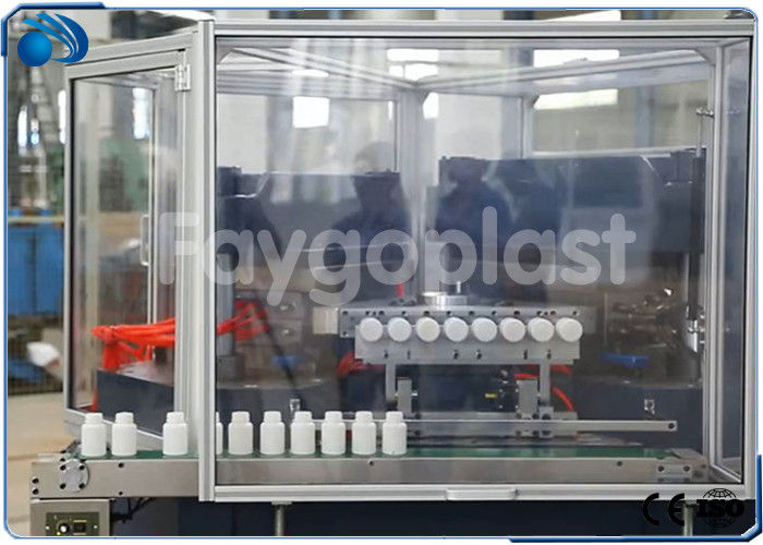 Single Stage Injection Blow Molding Machine For Cosmetic / Pharma / Eye Drop Bottle