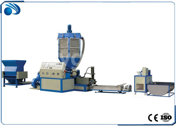 Highly Automatic Plastic Pelletizing Machine , Foamed EPS Recycling Granulation Line