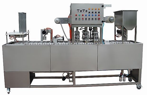 6400-8000BPH Automatic Bottle Filling Machine Washing And Sealing For Cup