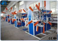 Automatic Plastic Pipe Winding Machine / Tube Coiler Machine Double Disc