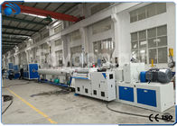 Plastic Pipe Extrusion Machine For PVC Silent Pipe / UPVC Hollow Silent Pipe