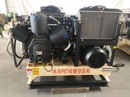 Water Cooling Piston Air Compressor Reciprocating Three Stage With Silencer