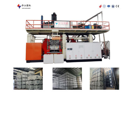 HDPE PE Automatic Blow Moulding Machine For Plastic Bottle IBC Tank