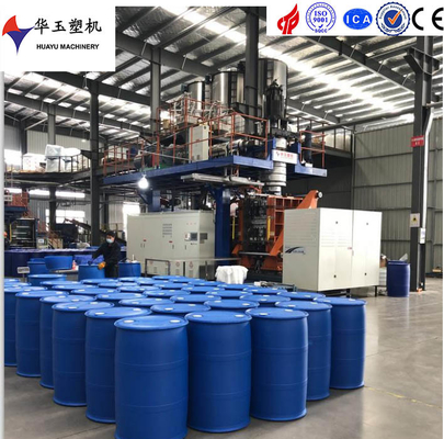 Huayu 220L HDPE Drum Blow Moulding Machine with Siemens PLC
