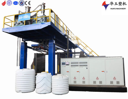 5000L Capacity 8-Layer Co-Extrusion Energy-Saving IBC Blow Moulding Machine with Water Cooling System