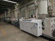 PE Plastic Pipe Making Machine , Water Supply And Gas Supply Pipe Extrusion Line