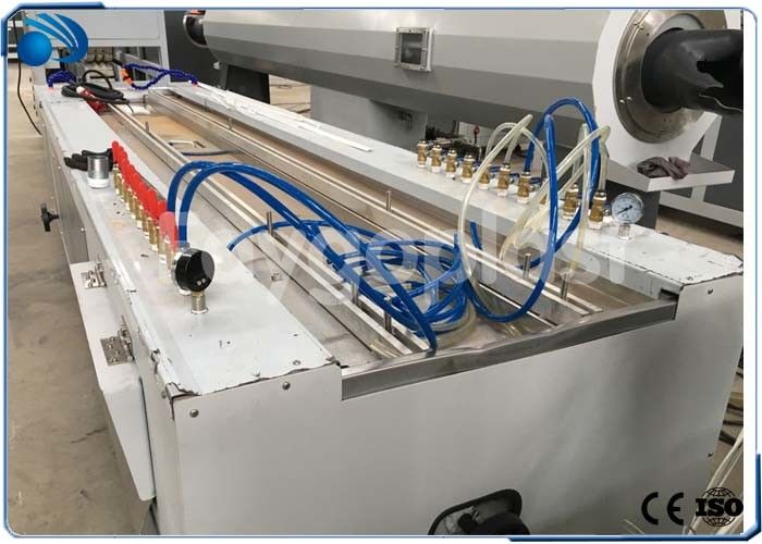 Twin Screw Plastic Profile Production Line , WPC / PVC Profile Extrusion Line
