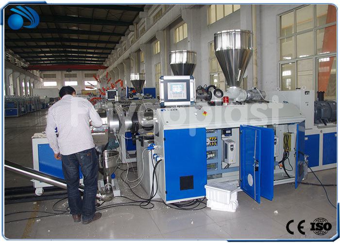 PLC Control Plastic Granules Machine For Making Soft And Rigid PVC / CPVC Pellets
