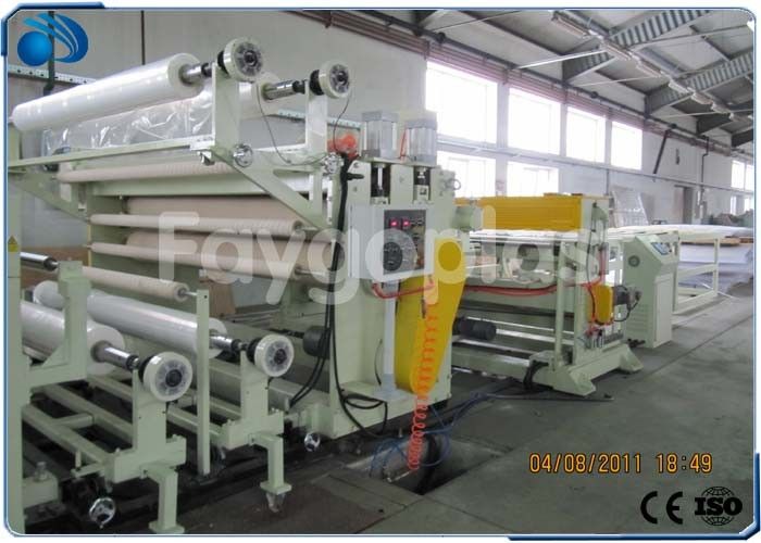 Full Automatic Plastic Sheet Making Machine , PC Hollow Profile Extrusion Line