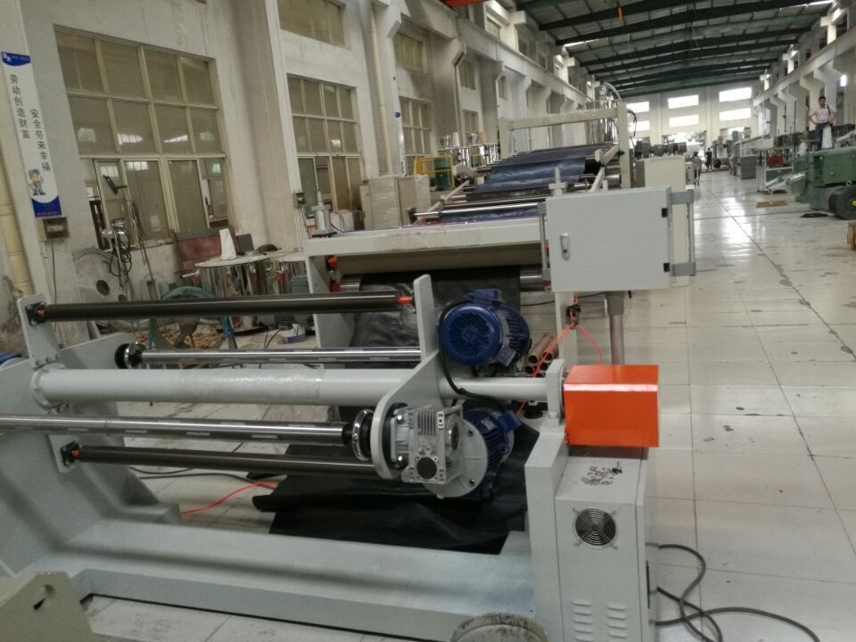 PE / PP Sheet Making Machine Single Screw Extruder With Automatic Control