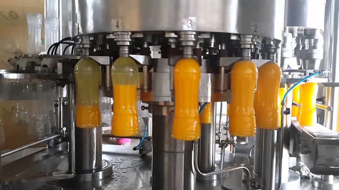 18-18-6 Beverage Automatic Bottle Filling Machine With 5000BPH Capacity