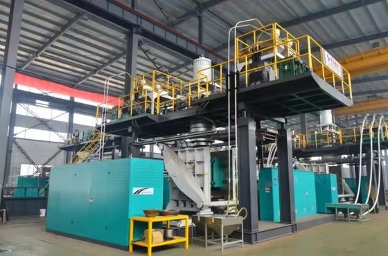 Low Noise Stackable Barrel Blow Molding Machine Automatic 450kW
